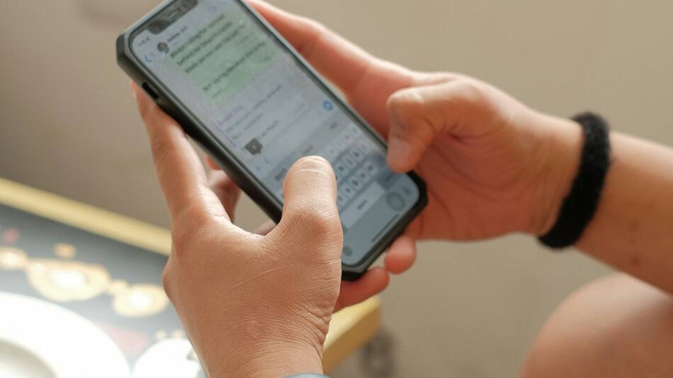 Chat de WhatsApp. Foto: Unsplash