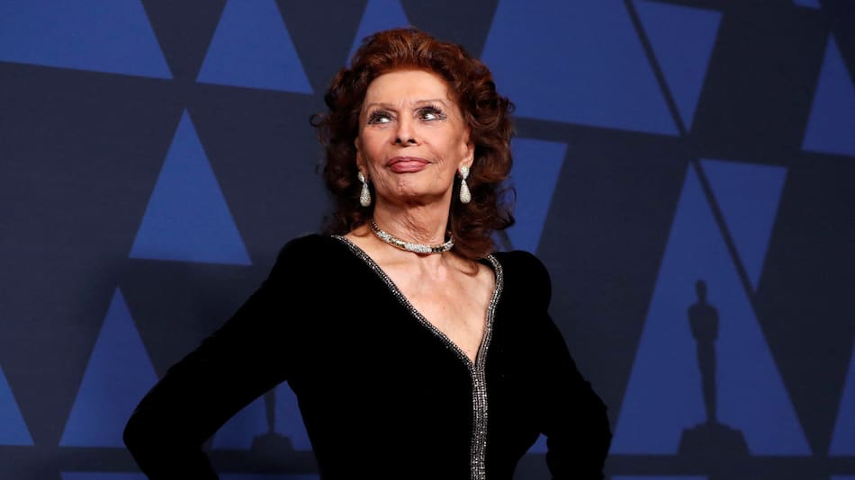Sofía Loren, actriz italiana. Foto: Reuters.