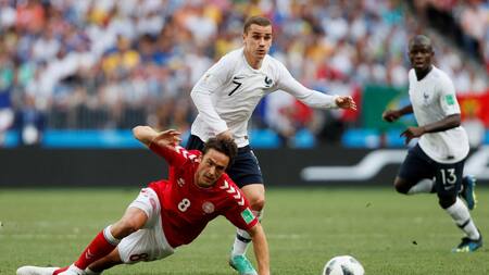 Mundial Rusia 2018: Dinamarca - Francia (Reuters)