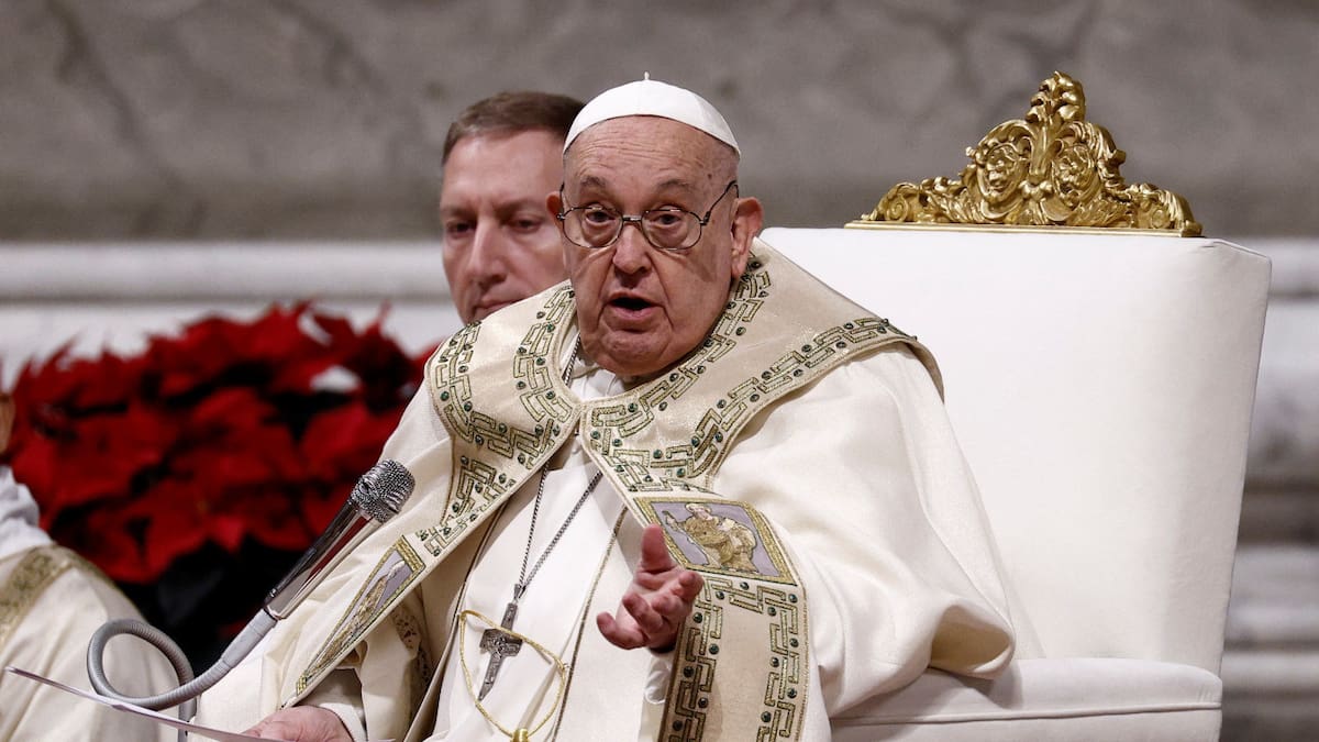 Papa Francisco. Foto: Reuters.