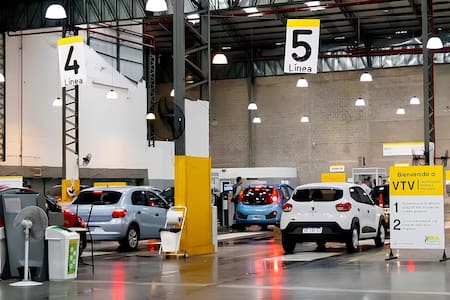 VTV, trámite automotor. Foto: NA