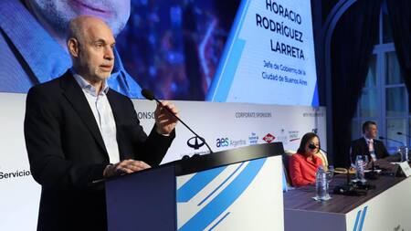 Horacio Rodríguez Larreta en el Council of the Americas, Foto NA