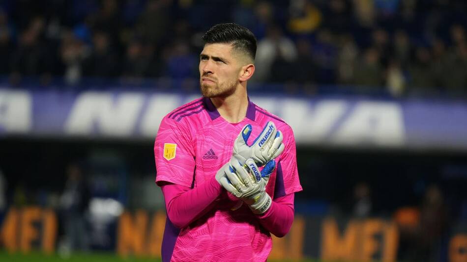 Agustín Rossi, arquero de Boca Juniors. Foto: NA.