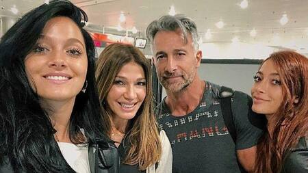 Oriana Sabatini, Catherine Fulop, Osvaldo Sabatini, Tiziana Sabatini