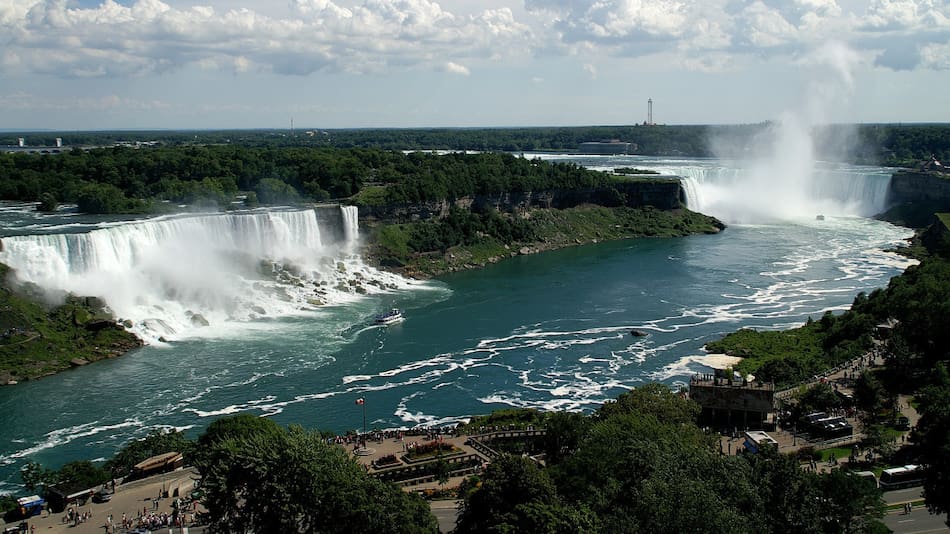 Cataratas del Niágara. Fuente: Niagara falls tour