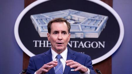 Portavoz del Pentágono, John Kirby, EFE