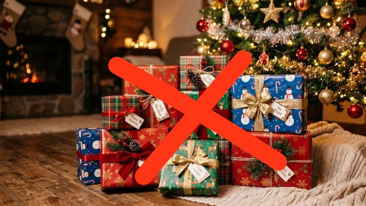 Los envoltorios de regalos navideños tradicionales pasaron de moda: la alternativa reutilizable que transforma los paquetes en 2026