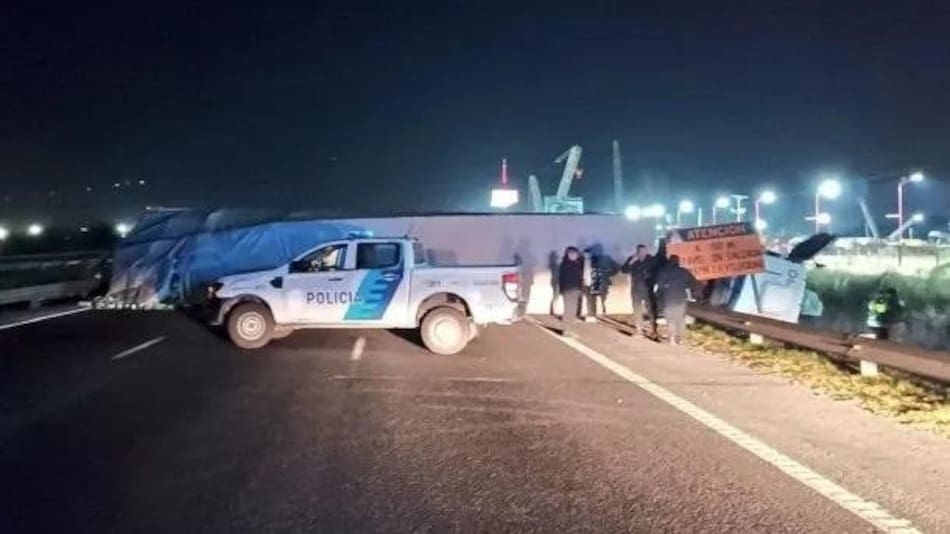 Choque fatal en la Panamericana. Foto: @dantrila.