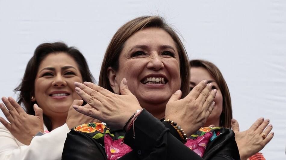 La senadora derechista Xóchitl Gálvez. Foto: EFE