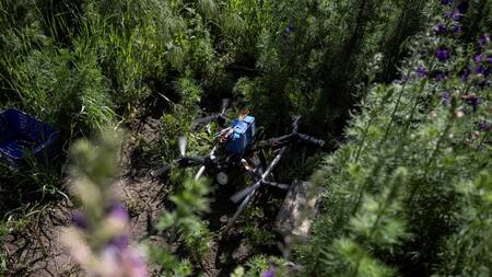 Drones usados en la guerra entre Rusia y Ucrania. Foto: Reuters.