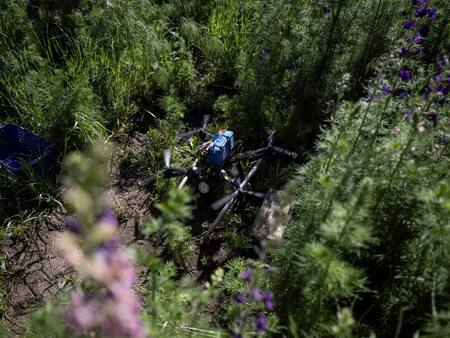 Drones usados en la guerra entre Rusia y Ucrania. Foto: Reuters.