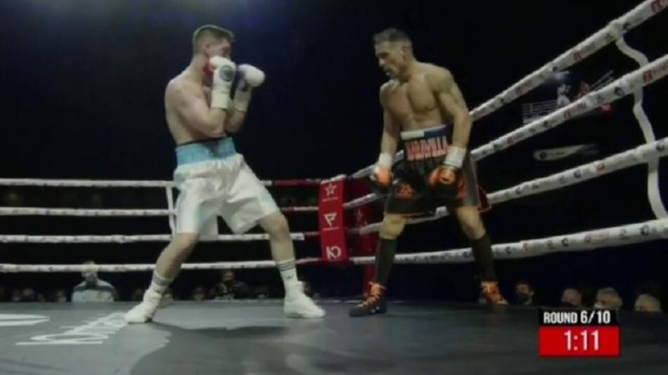 Sólido triunfo de "Maravilla" Martínez frente al británico Macaulay McGowan, Foto ESPN