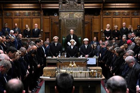 Parlamento británico. Foto: Reuters.