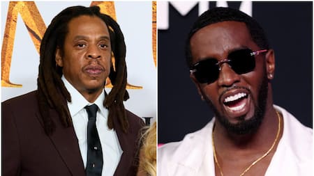 Jay-Z y Sean Diddy Combs. Fotos: EFE - Reuters.