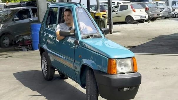 El auto más angosto del mundo: cómo es la creación que busca ser un récord Guinness