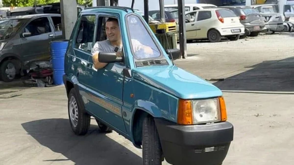 El auto más angosto del mundo: cómo es la creación que busca ser un récord Guinness