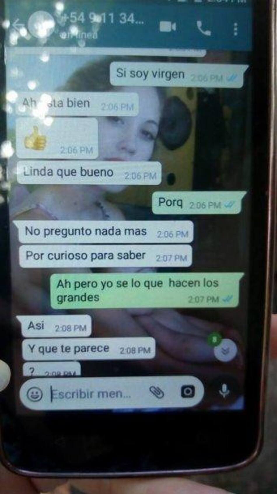 Pedófilo - WhatsApp