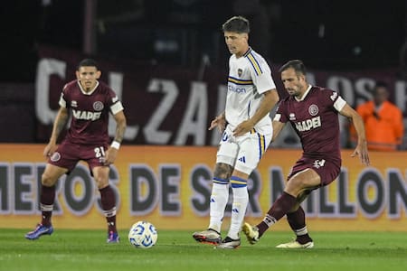 Boca Juniors y Lanús se verán las caras en los octavos de final del Torneo Apertura 2025. Foto: NA.