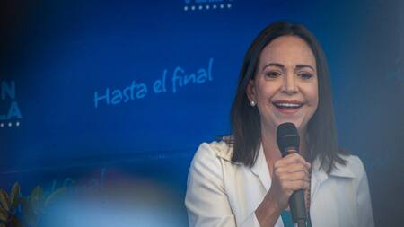 María Corina Machado. Foto: EFE.