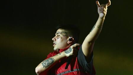 Duki, cantante. Foto: Télam