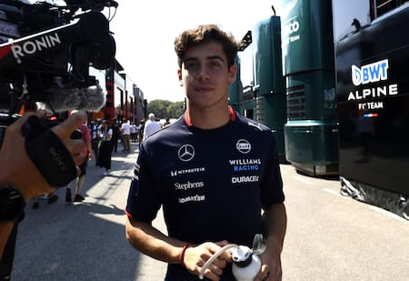 Franco Colapinto. Foto: Reuters.