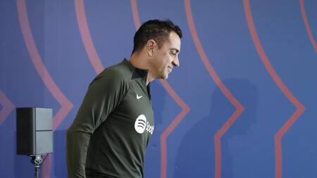 Xavi Hernández, Barcelona. Foto: EFE