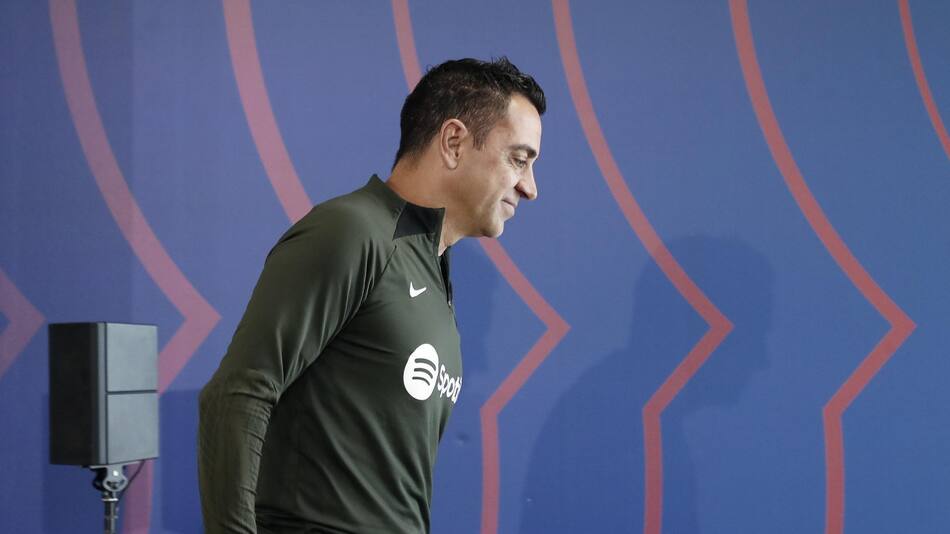 Xavi Hernández, Barcelona. Foto: EFE