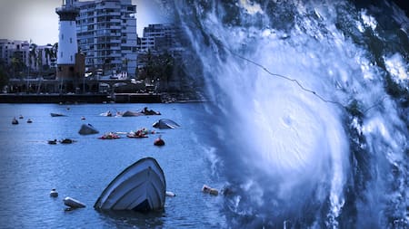 Huracán, tormenta, ciclón. Foto: Reuters / canal 26