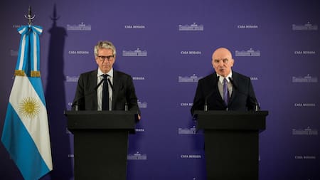 José Luis Espert y Juan Pazo en el anuncio del Proyecto de Ley de Principio de Inocencia Fiscal.