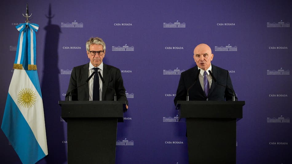 José Luis Espert y Juan Pazo en el anuncio del Proyecto de Ley de Principio de Inocencia Fiscal.