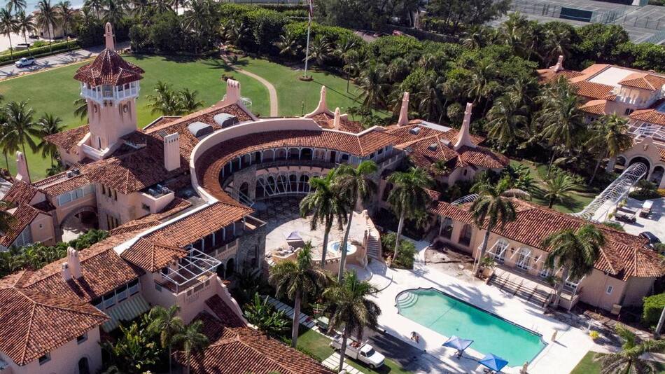 Mansión de Donald Trump en Florida. Foto: REUTERS