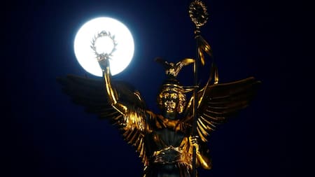 Super Luna de Nieve - Alemania (Reuters)