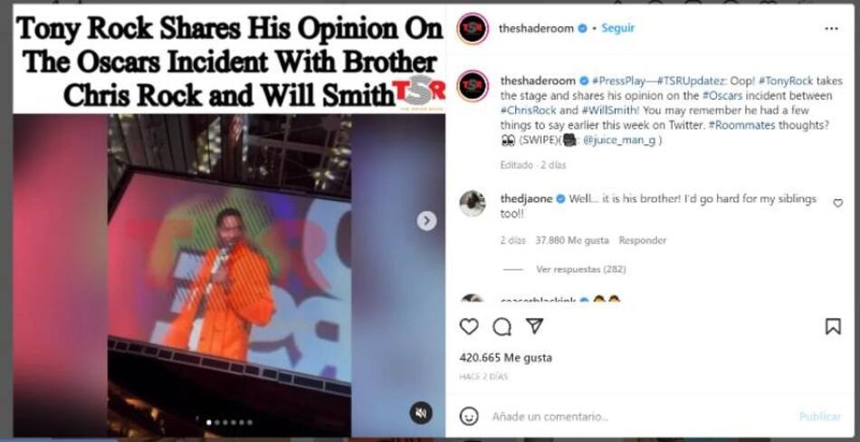 Chris Rock, hermano, Will Smith