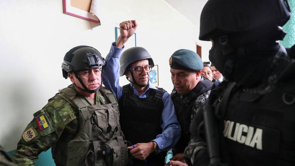 Christian Zurita, elecciones en Ecuador. Foto: Reuters.
