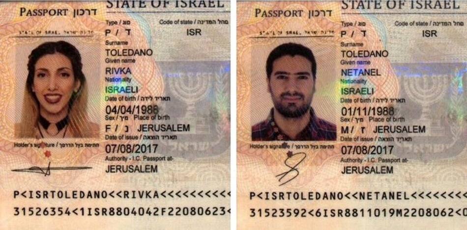 Iraníes detenidos con pasaportes falsos