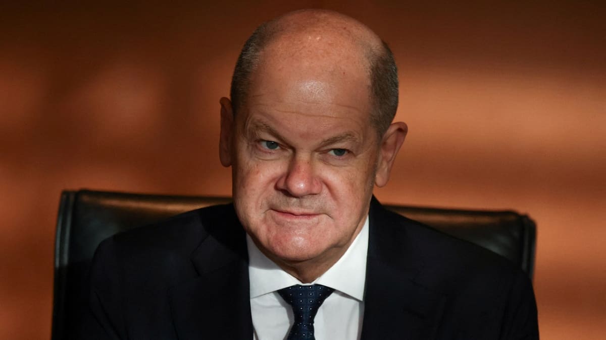 Olaf Scholz, canciller de Alemania. Foto: Reuters.