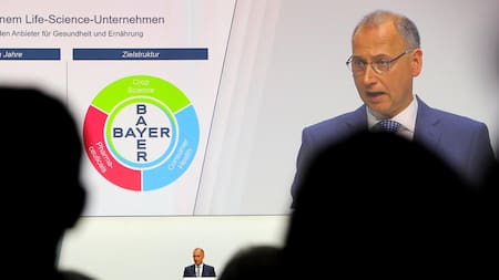 Werner Baumann, CEO de Bayer, Reuters