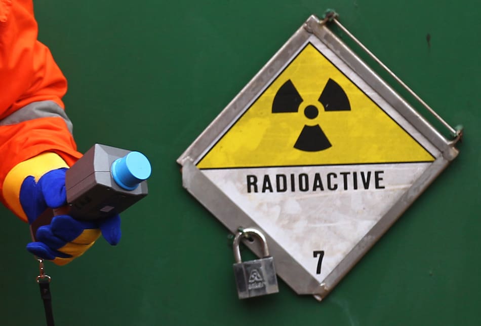 Radioactivo. Alerta por radioactividad. Reuters