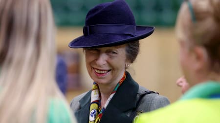 Princesa Ana de Inglaterra en su reaparición pública. Foto: Reuters.