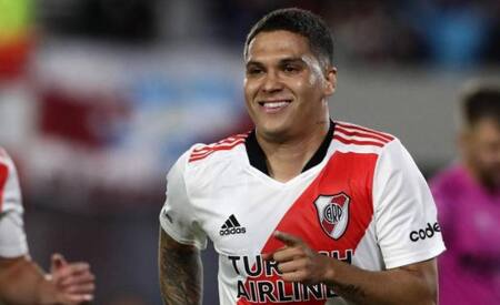 Juan Quintero, River. Foto: NA.