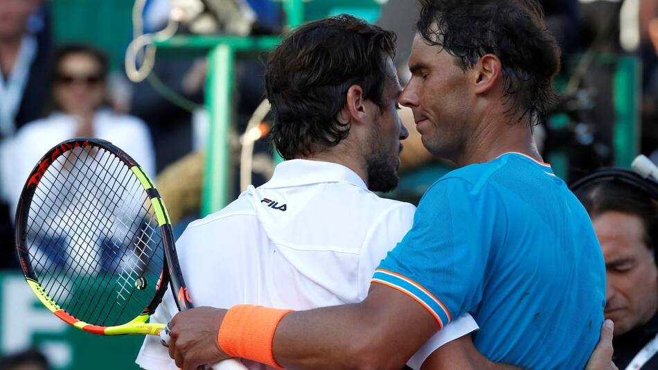 Derrota de Pella ante Nadal en el Masters 1000 de Montecarlo (Reuters)