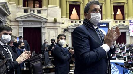 Sergio Massa, presidente de la Cámara de Diputados, NA