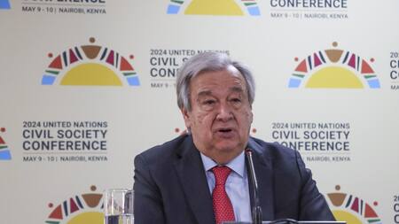 Antonio Guterres, secretario general de la ONU. Foto: EFE
