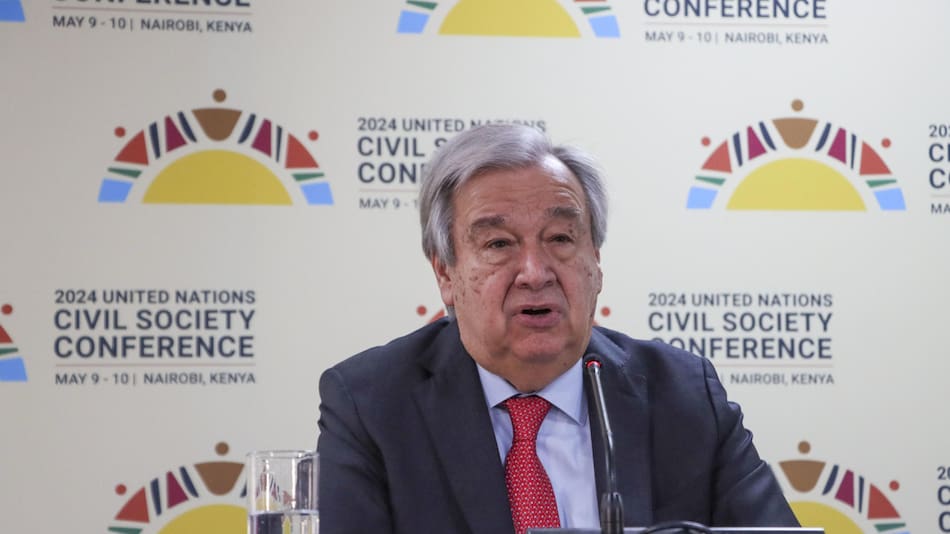 Antonio Guterres, secretario general de la ONU. Foto: EFE