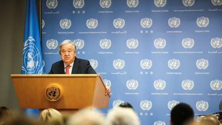 Antonio Guterres, secretario General de las Naciones Unidas. Reuters