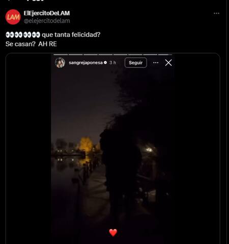 El video que despertó los rumores de casamiento entre Mauro Icardi y la China Suárez. Foto LAM