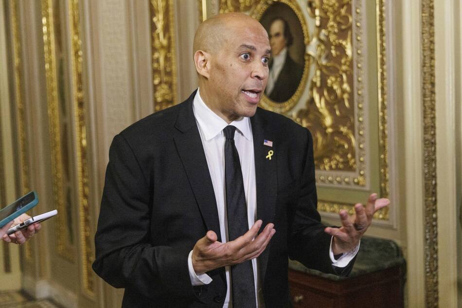 Cory Booker, senador de Estados Unidos. Foto: EFE.