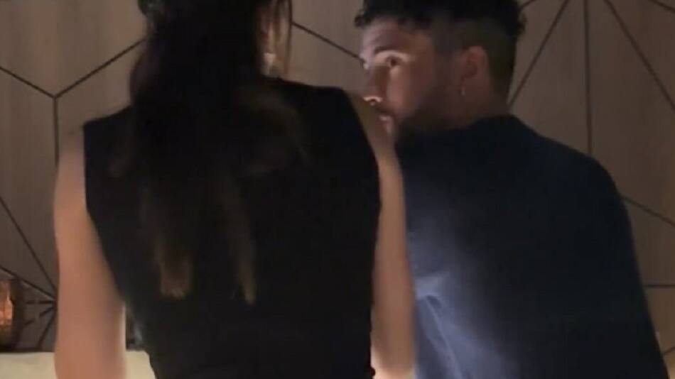 Bad Bunny y Kendall Jenner. Foto: Twitter @badbunnynetwork