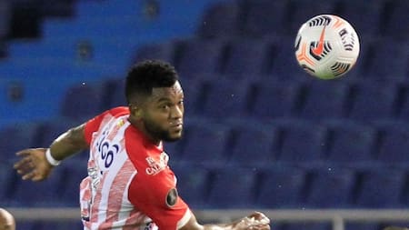 Miguel Borja, futbolista. Foto: EFE.