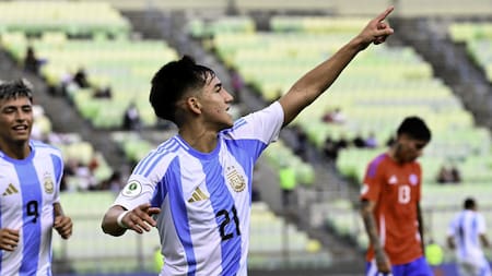 Sudamericano Sub 20 2025, Argentina vs. Chile. Foto: NA.